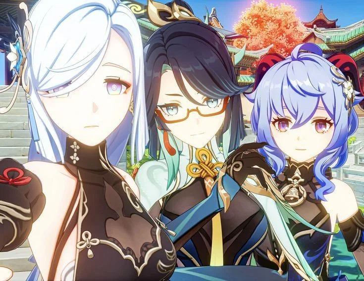Xainyun, Shenhe & Ganyu wlw »unknown adeptus«