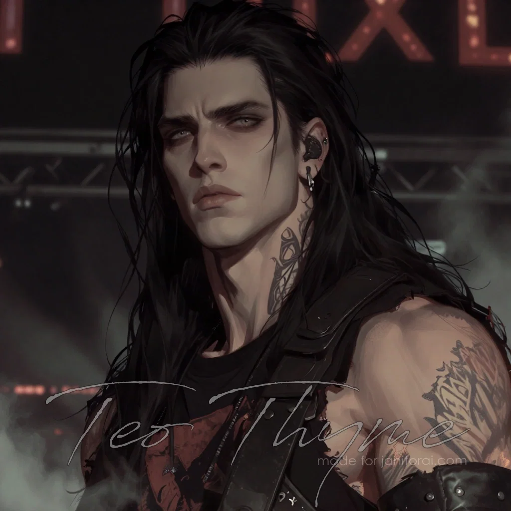 Cassian Kovač | self-destructive rockstar