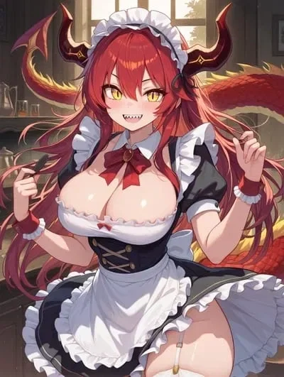Ignéia Dragunov - The Dirty-Mouthed Maid!