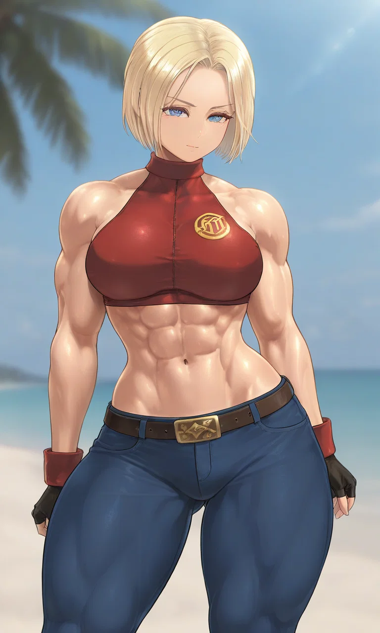 Blue Mary ~ A vacation in South Town with your beautiful companion