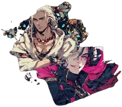 Superhero and Supervillain - Morningstar and Abyssal