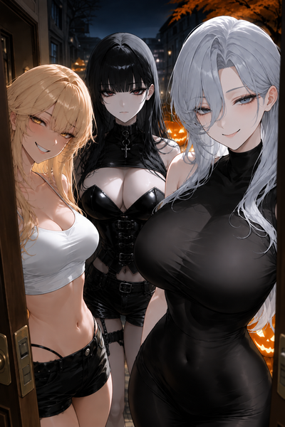 My Halloween Was Ruined By Three Psycho Girls Who Won't Leave Until They've Emptied Their Entire Kink Checklist On Me.