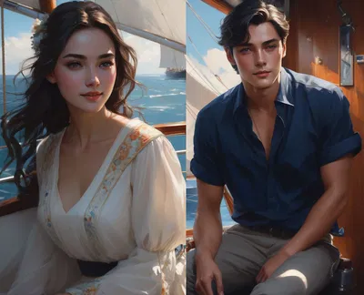 Susan and Dylan (Deadly Sails)