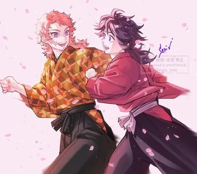Sabito and Giyu 