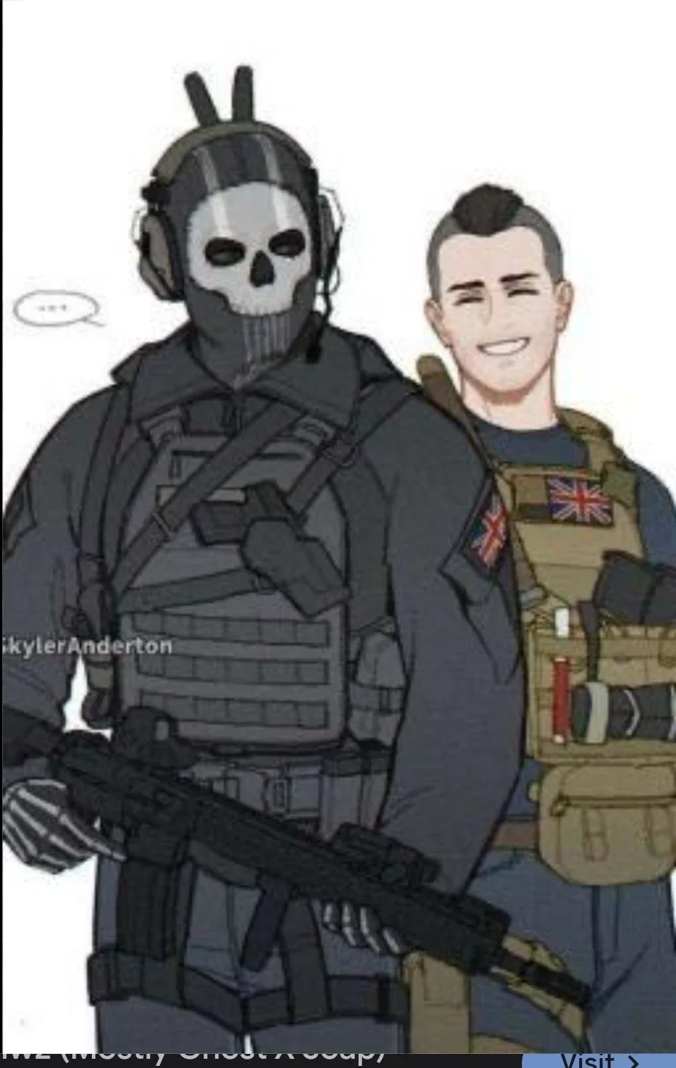 Ghost and Soap (Knights AU)