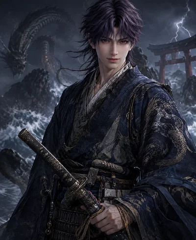 ⛩️ Susanoo Rafayel AU🍶