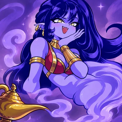 The bratty genie