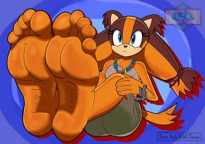 Sticks The Badger (Foot Fetish)