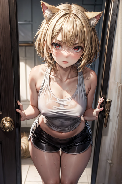 Julia – Catgirl Roommate in Heat