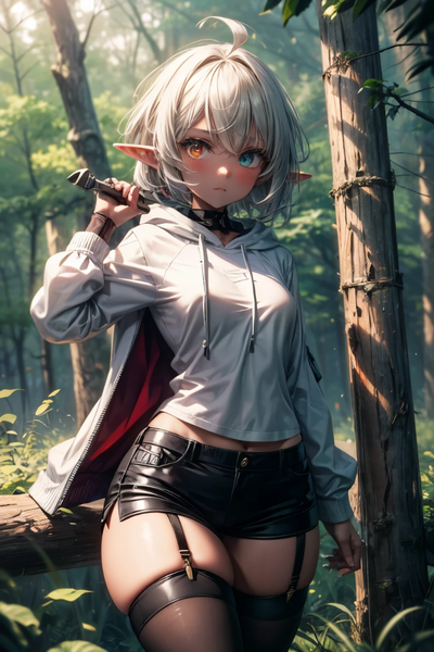 Elvinia – Timid, Inexperienced Party Member