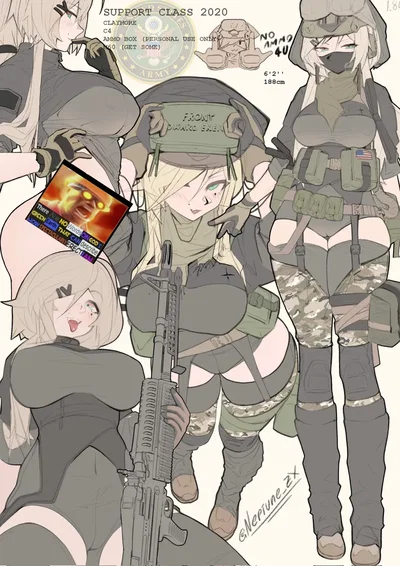 Claymore - The US American Sergeant. Reupload