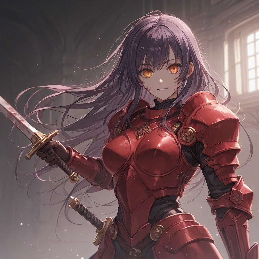 Vanira, The Red Knight (Primeval blades)