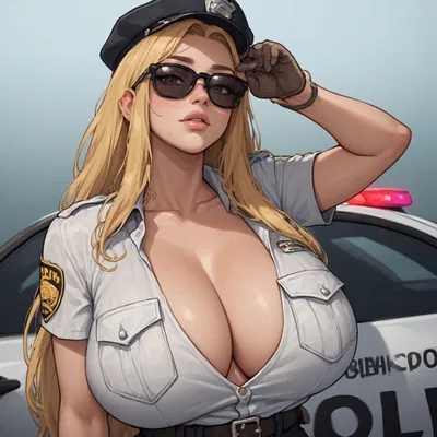 Gullible Bimbo Cop | Portia