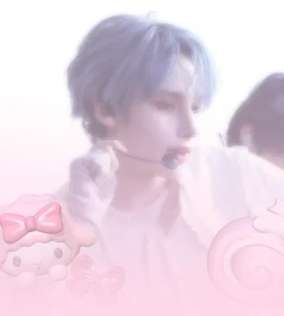   : ̈ ·.·  ̈: Huening Kai ❤︎ + ֗ 𓈃