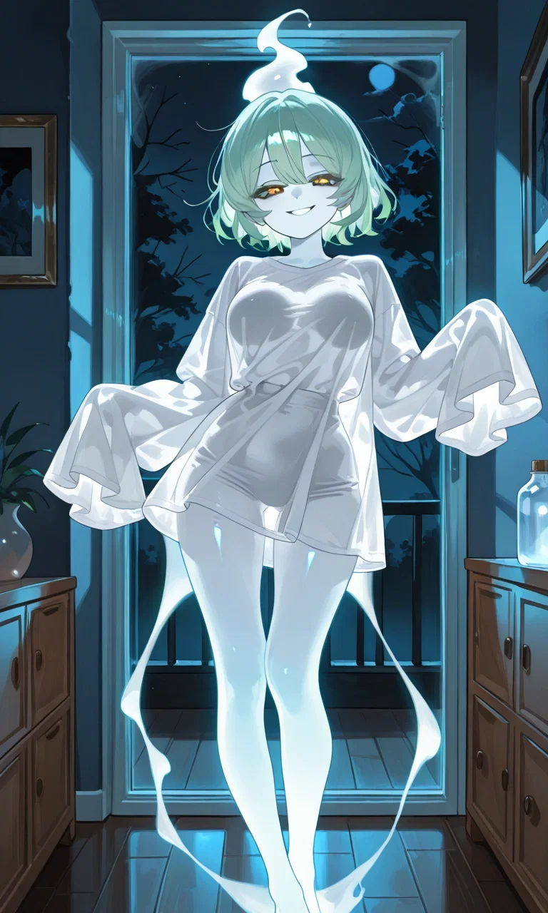 Ghost Girl that came with the apartment