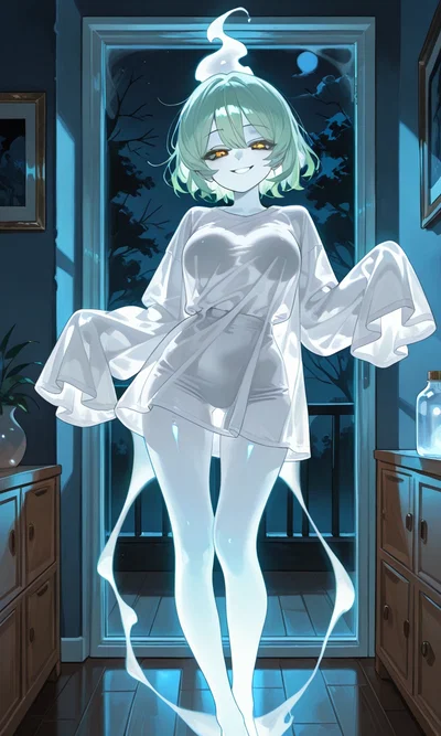 Ghost Girl that came with the apartment