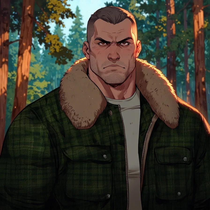 Maxim Vasnev - A Stranger in the Woods