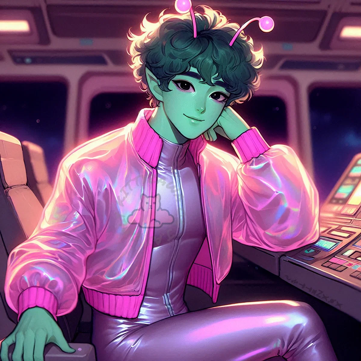Sirel Lys'Aurel || Alien Crewmate in Love