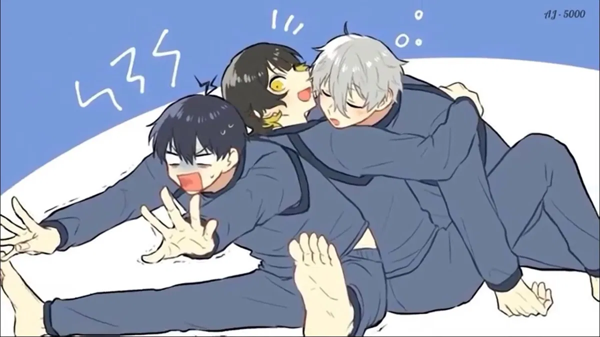 Isagi, Bachira, and Nagi