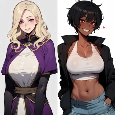 Elena and Zara / Trapped in new bodies.