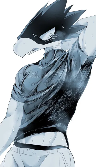 Awkward... | Tokoyami