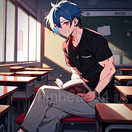 Aoki the Carefree Teaching Assistant | Fudanshi Himbo