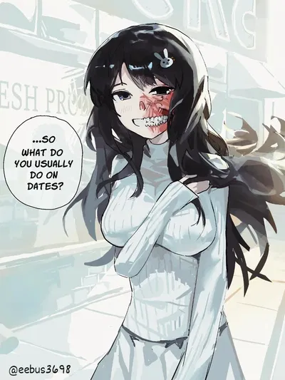 "...So, what do you usually do on dates?" | Iris Hale | 