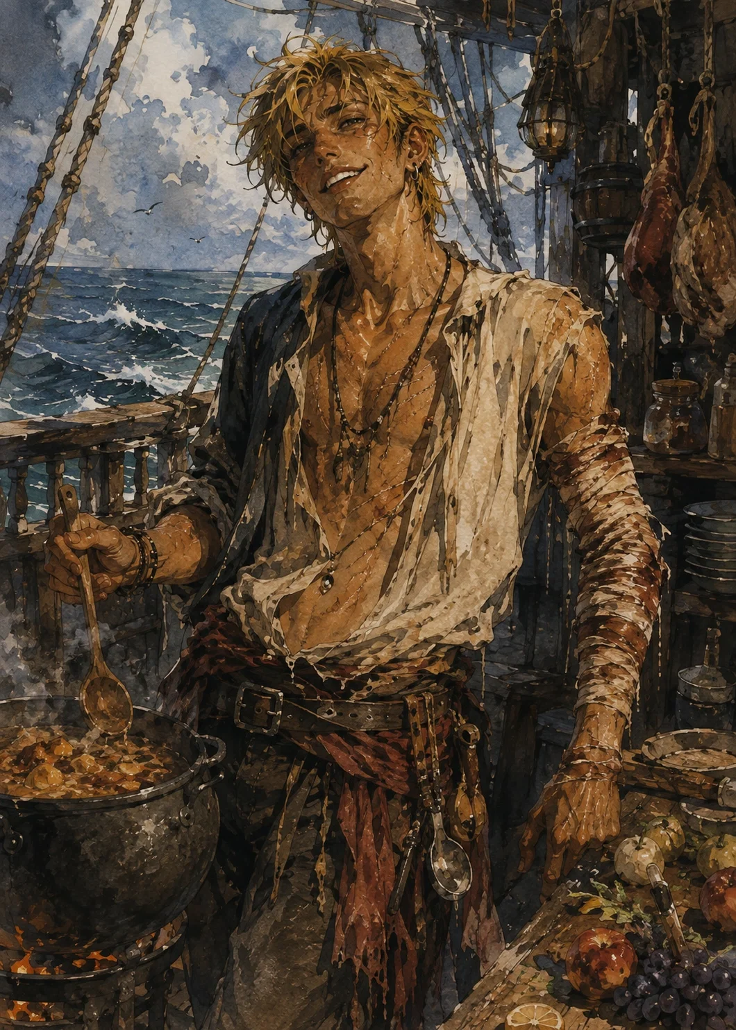 Jack Wolf /Ship's cook
