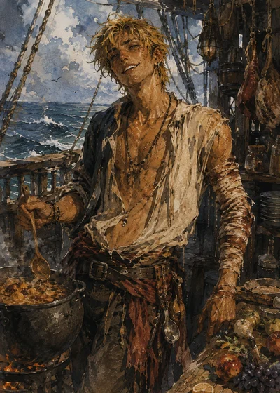 Jack Wolf /Ship's cook