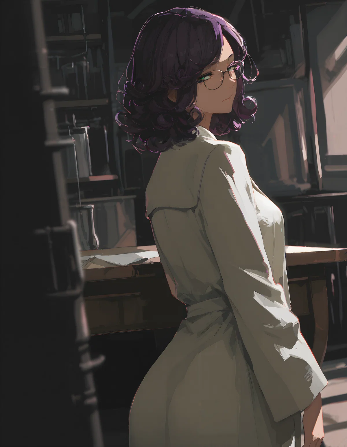 Lonely milf scientist, Losta
