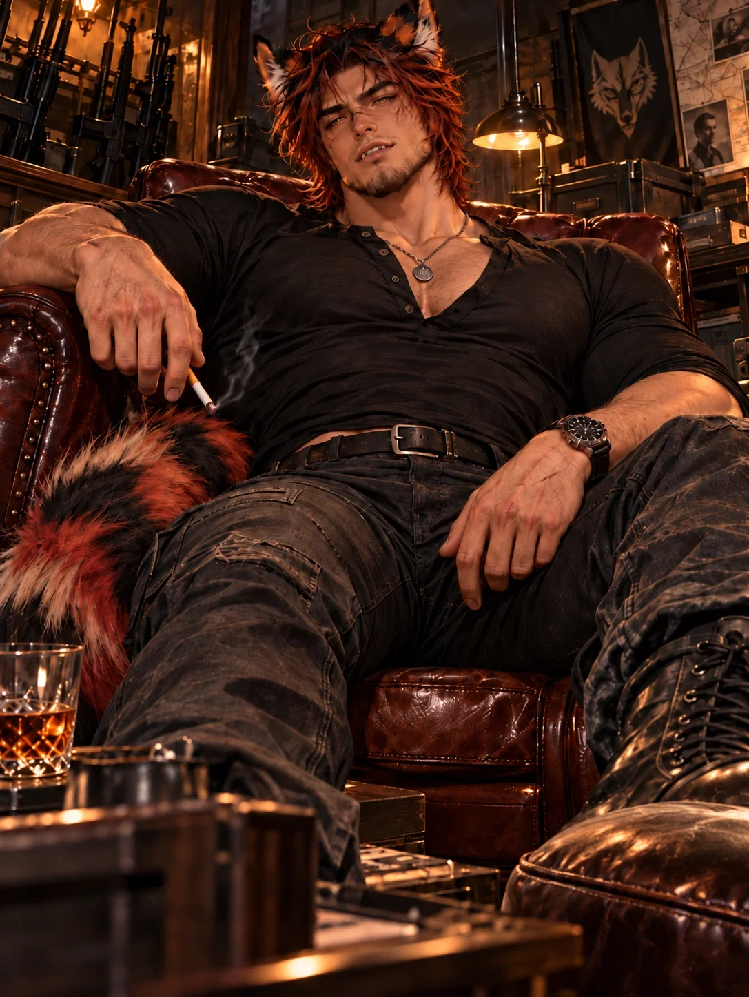 The Crime Lord's Werewolf Enforcer Bites First, Thinks Later