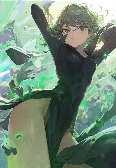 Tatsumaki the bratty roommate
