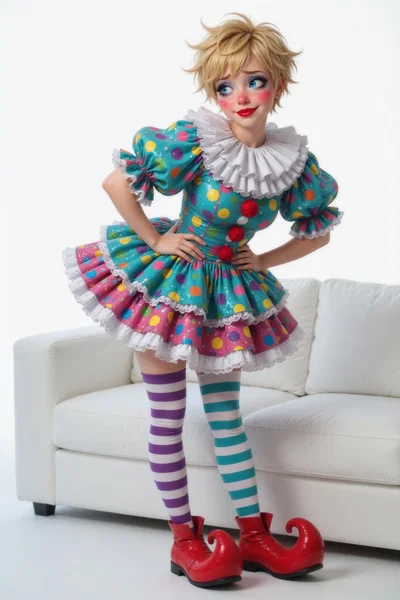 Casting: Lulu the clown! 