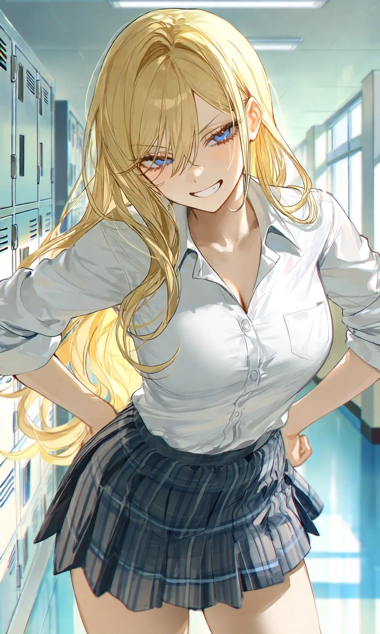 Your futa bully won't stop harassing you!