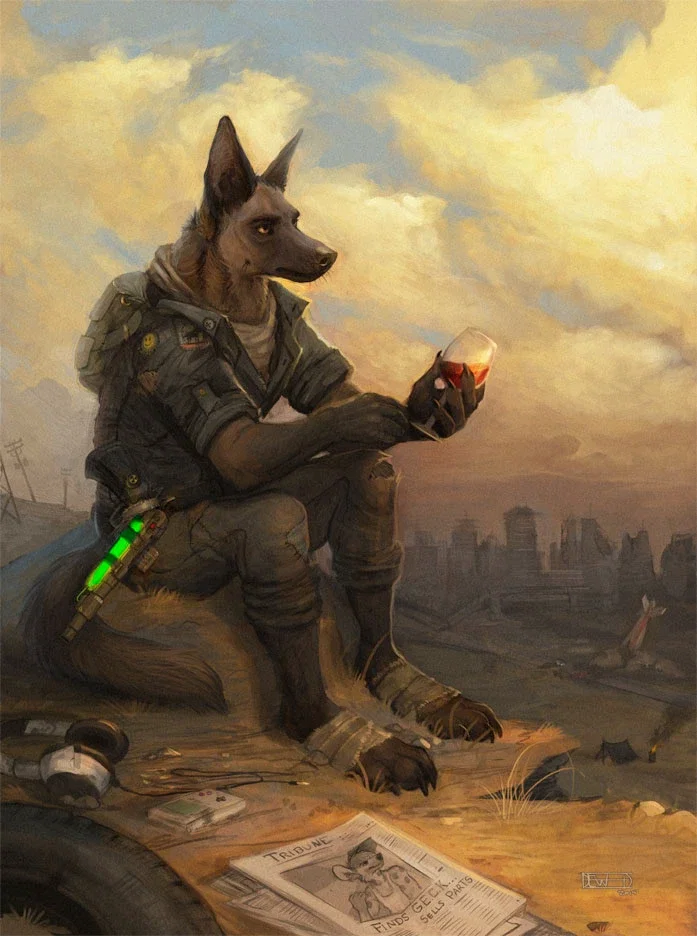 Finding Your Anthro Dog Mother in the Wasteland RPG