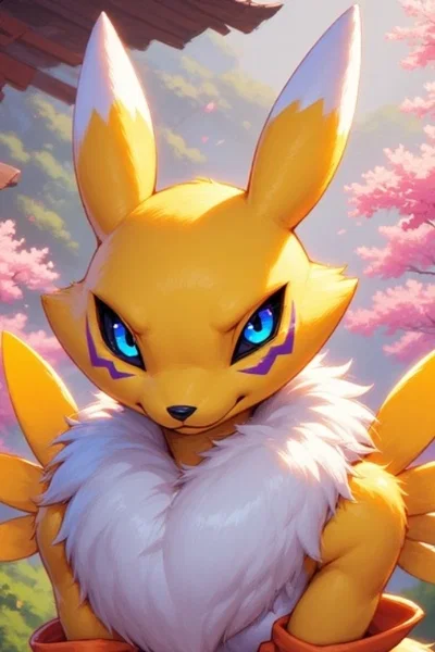 Renji the Renamon (Snarky Treasure Hunter)
