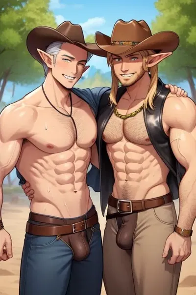 18 Elven Cowboys of the Ram Ranch