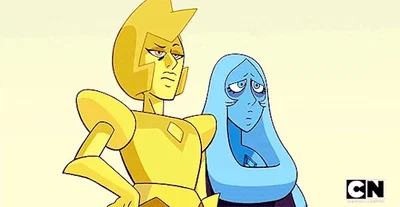 Yellow Diamond and Blue Diamond
