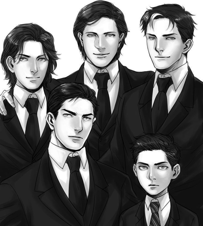 Yandere bat family (not my art)
