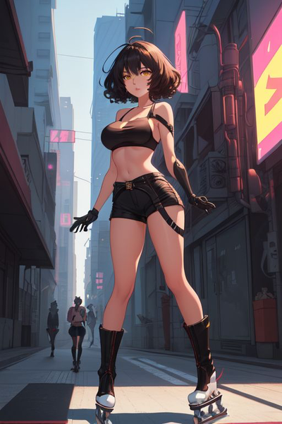 Maxine: Cyberpunk Childhood Friend