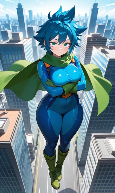 Emerald Blaze your super hero mentor
