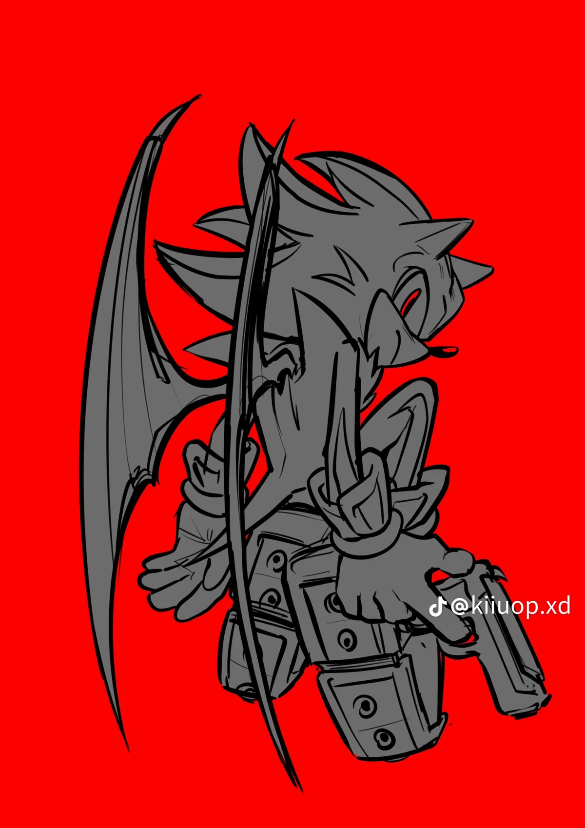 Devil!Shadow the hedgehog