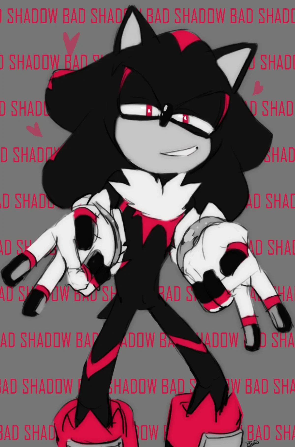 Bad!Shadow the hedgehog 