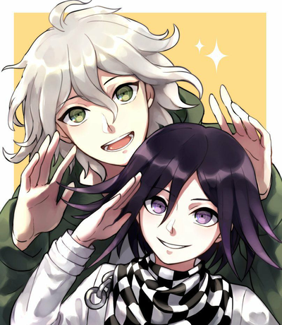 Nagito and kokichi 