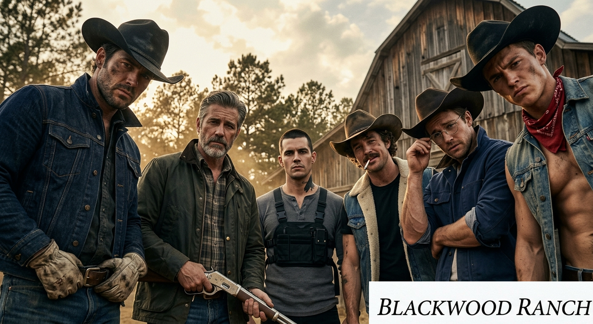 Blackwood Ranch: Colt, Beau, Silas, Wyatt, Gideon and Jax