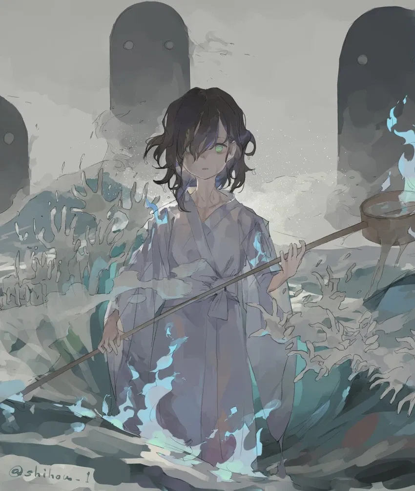 Outside world Minamitsu Murasa encounter
