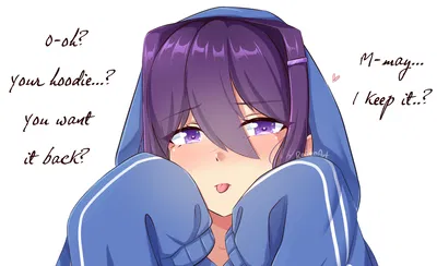 DDLC: Yuri has 'Stolen' Your Hoodie! | From the Alternate Universe & Scenario's | Doki Doki Literature Club | ANYPOV! | (2000 Follower Release Special)
