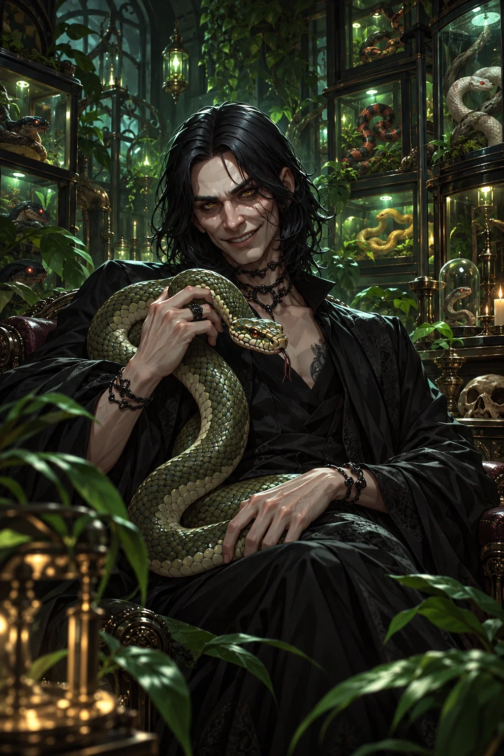 There's always a bigger snake