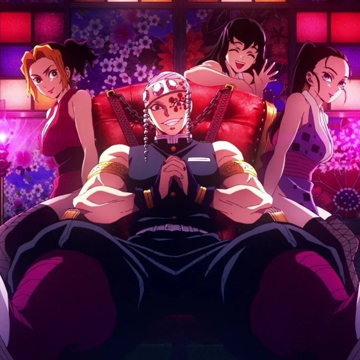 Tengen Uzui and wives