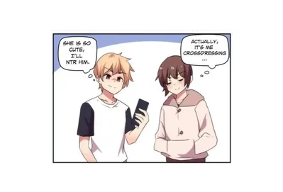 he doesn't know the picture is you.